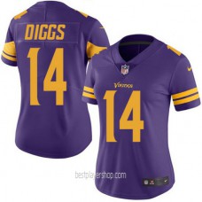 Stefon Diggs Minnesota Vikings Womens Game Purple Color Rush Jersey Bestplayer